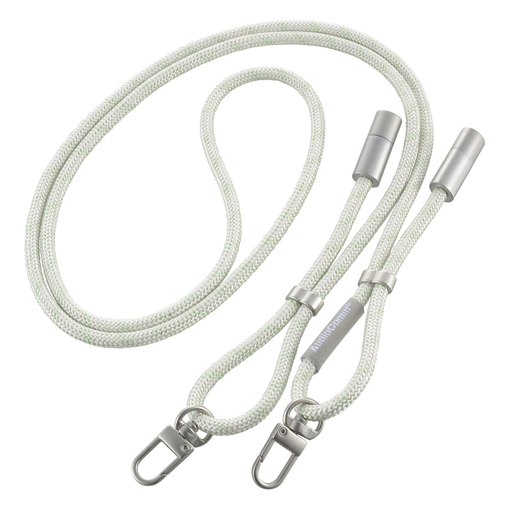 チャージングストラップケーブル(編み込み/USB-C to USB-C/1.5m/グレーグリーン)_01-7273_SMT-LSCC15N-HG_OHM(オーム電機)